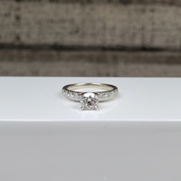 Prima 14K Diamond Engagement Ring