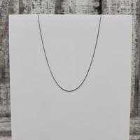 19.75" 14K Box Link Necklace