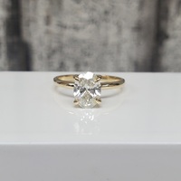 Brand New 14K Solitaire Diamond Ring 