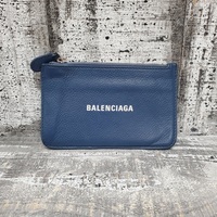 Balenciaga Coin Case Blue 637130