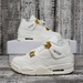 Jordan 4 Retro Metallic Gold (Women's) Size 6.5W