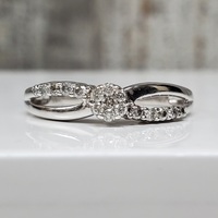 10K Diamond Ring