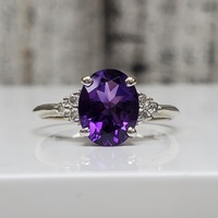 10k Colored Stone Ring 