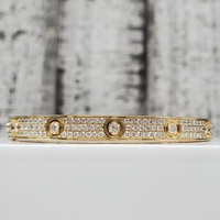 18K Diamond Bangle Bracelet