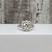 Platinum Diamond Vintage Ring