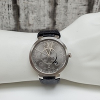Louis Vuitton 39mm Eclipse Tambour Stainless Steel Watch