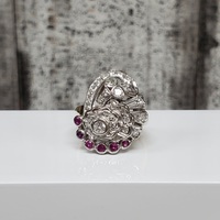 14K .75ctw Diamond Cocktail Ring