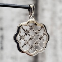 10K Diamond Pendant