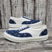 Louis Vuitton Denim Sneakers Size 42 No Box