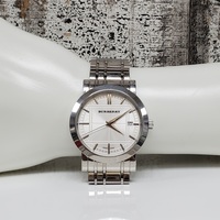 Burberry Heritage Silver Dial Stainless Watch