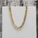 20" 14K Semi Solid Curb Link Necklace