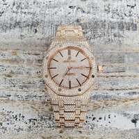 Audemars Piguet Royal Oak 42mm 18K Rose Gold Bust Down Diamond Watch