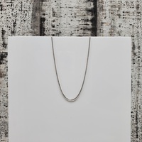 15" 18K Box Link Necklace