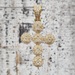 10K Diamond Cross Pendant 