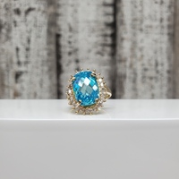  14K Colored Stone Ring