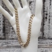 18" 10K TwoTone Semi Solid Diamond Cut Cuban Link Necklace