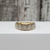 10K diamond ring