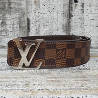 Louis Vuitton Monogram Belt Size 44 M0212