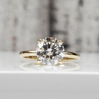 14K 2.01ctr LAB GROWN Diamond Engagement Ring