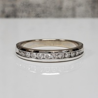 14K Diamond Band Ring