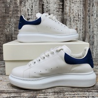 Alexander McQueen Larry White/Blue Size 38