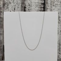 18" 10K Thin Chain Necklace