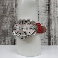 Grimoldi Kimberley Red Leather Strap 1205259