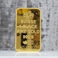 (Price Fluctuates) 1 Ounce Pamp Suisse Gold Bar 