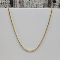 14K Franco Link Necklace