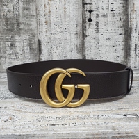 Gucci Brown Belt Size 30 406831