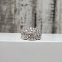 14K LAB GROWN DIAMOND Cluster Ring