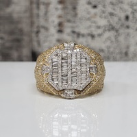 10K Diamond Fancy Ring