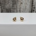 14K Ball Stud Baby Backs Earrings