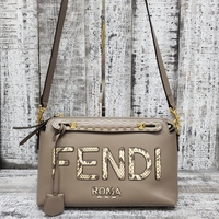 Fendi By The Way Medium 2way Leather Brown