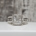 10K Diamond Cluster Ring