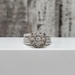 10K Diamond Cluster Ring