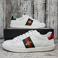 Gucci Men's Ace Sneaker With Embroidery Size 40