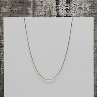 16" 14K Box Link Necklace