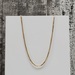 18.25" 14K Wheat Chain Necklace 