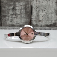 Movado 84A11846 Stainless Steel Pink Dial Watch