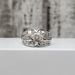 18K Diamond Cluster Ring