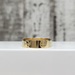 14K Screw Design Band Ring