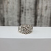 14K Diamond Cluster Ring