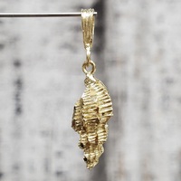 14K Sea Shell Pendant