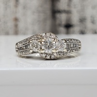 14K Diamond Ring