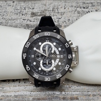 Invicta I Force Black Rubber / Stainless Steel Watch 19251