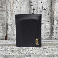 Saint Laurent Tiny Cassandre Credit Card Wallet