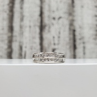10K Diamond Band Ring
