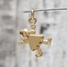 14K Little Girl Pendant