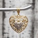 14K Diamond Heart Pendant